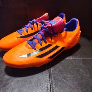 Adidas Orange Soccer Cleats